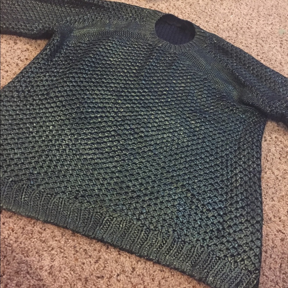 Hm mermaid overlay sweater